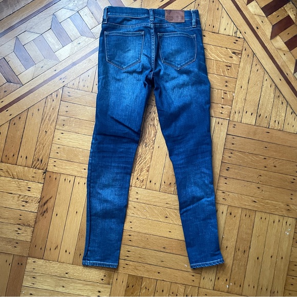 J. Crew Blue Toothpick Skinny Jeans Sz 25 - Picture 7 of 9